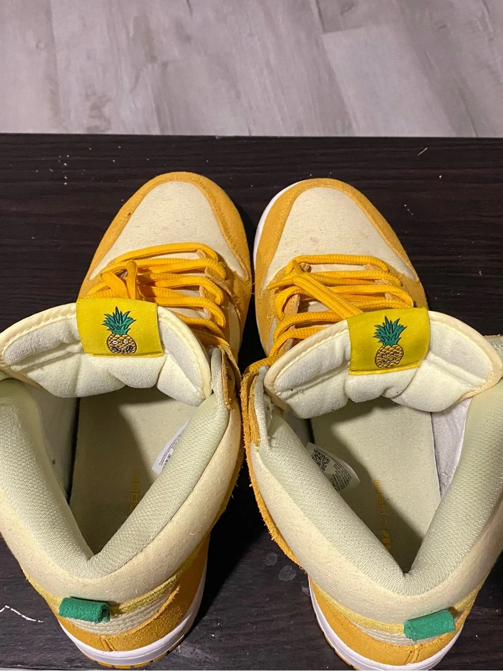 Nike SB Dunk High Pro Fruity Pack Pineapple Skate Shoes Men's US 11.5